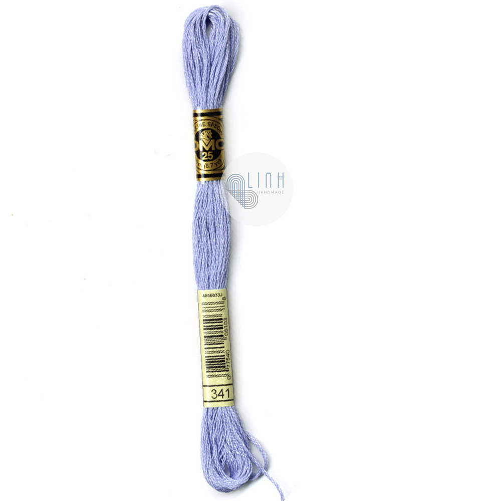 Chỉ thêu cotton DMC EMBROIDERY FLOSS 12 SKEINS 8M Art 117