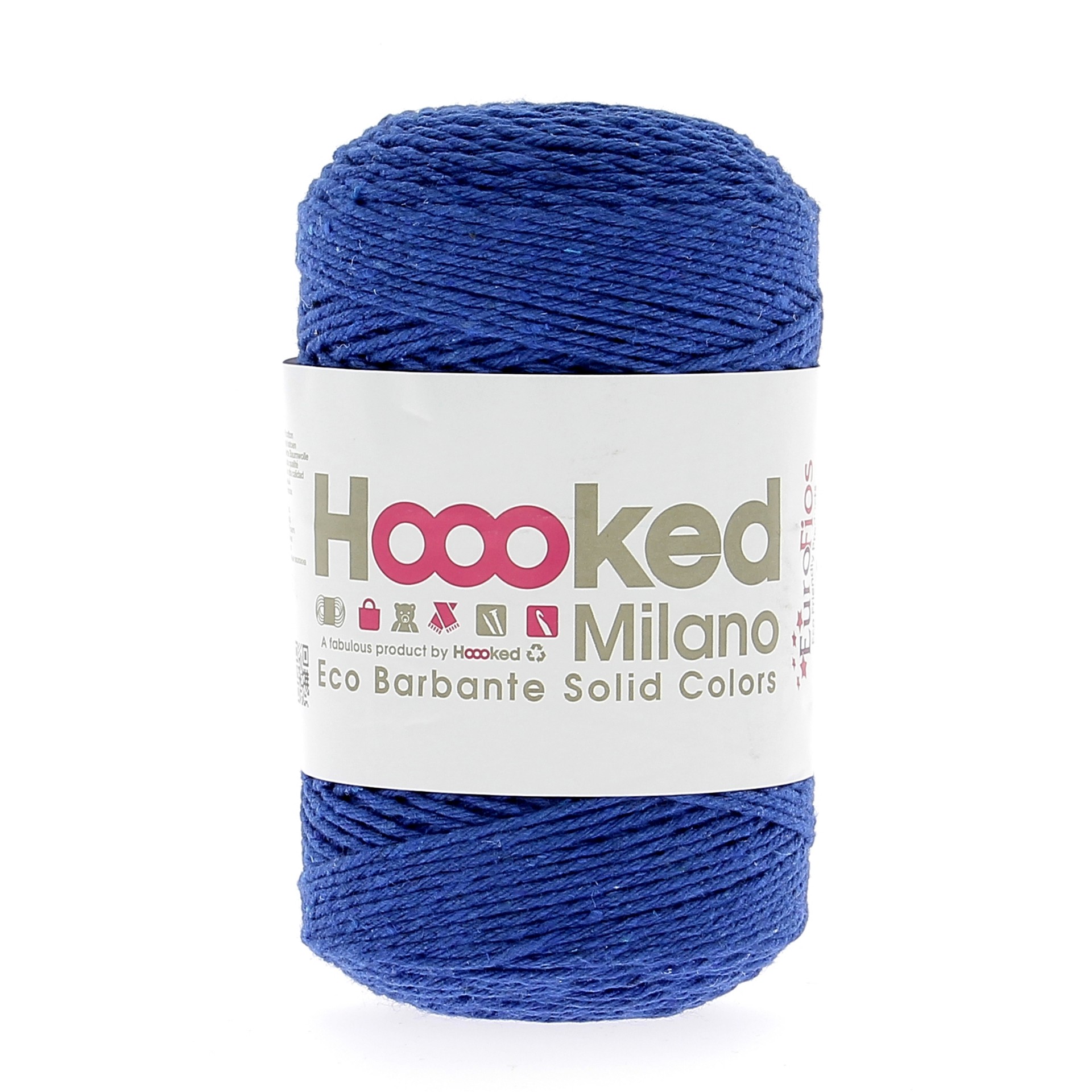 Cuộn Sợi Hoooked Milano Eco Barbante Solid Color Yarn