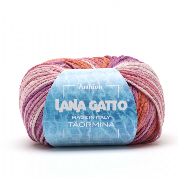 Cuộn len cotton pha sợi gai dầu hemp Lana Gatto Taormina