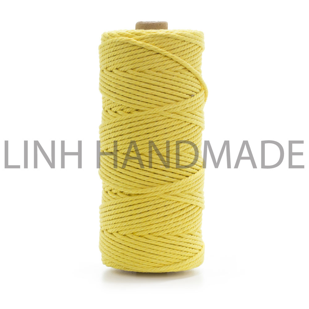 Sợi Cotton dây thừng Macrame Cord 3mm