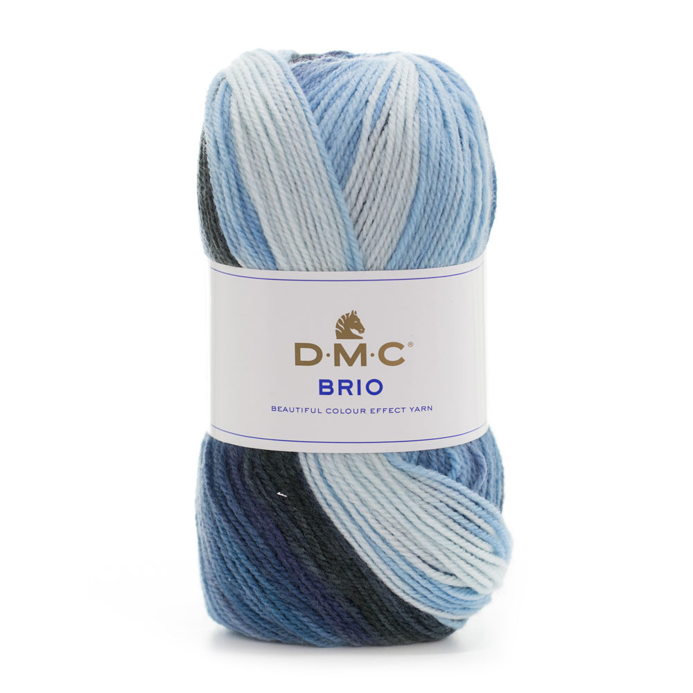 https://linhhandmade.com/Cuộn len sợi đan tay loang nhiều màu acrylic pha lông cừu DMC Brio Ref.8121