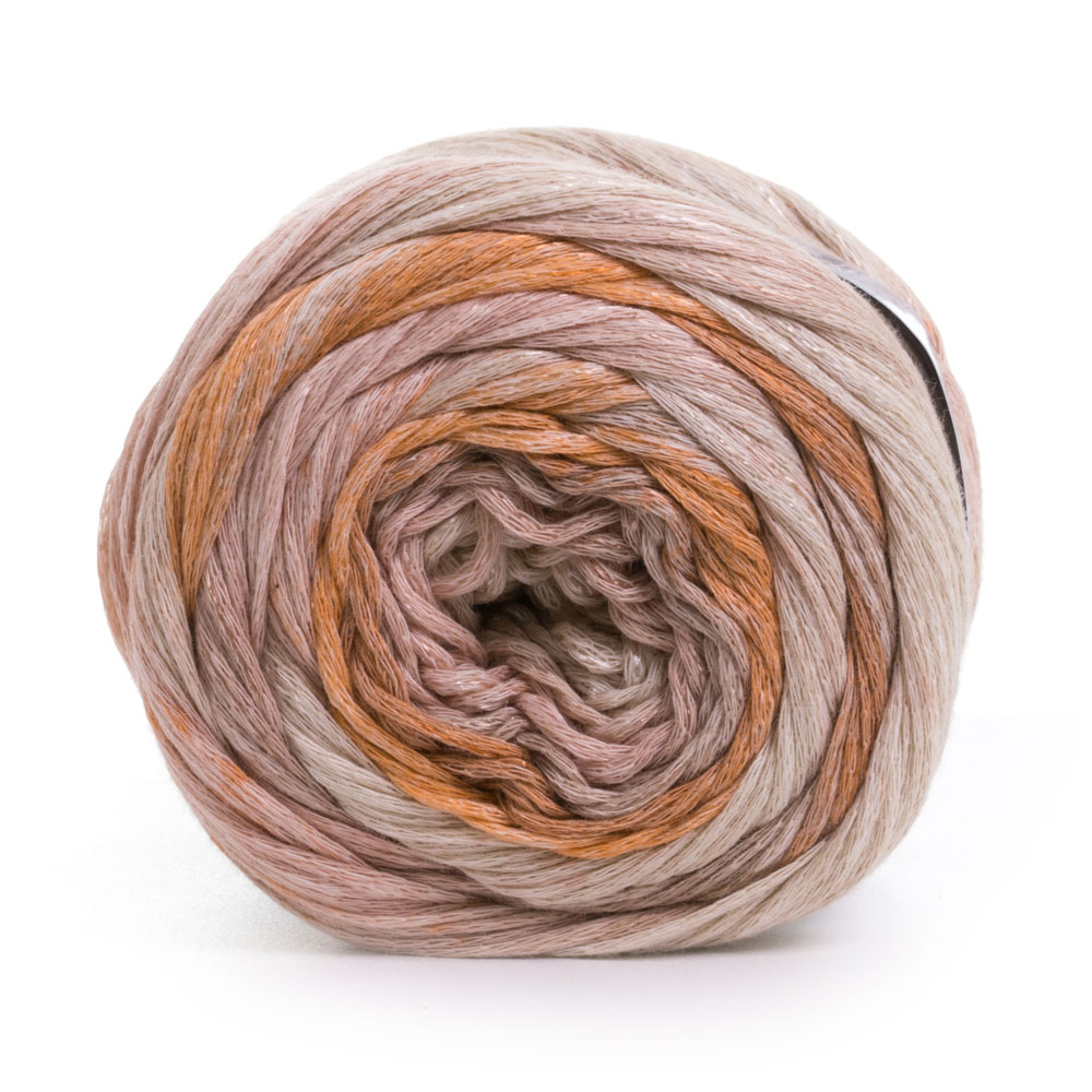 Cuộn len sợi loang nhiều màu cotton pha viscose siêu mượt và mát dành cho mùa hè Lana Gatto Milkshake