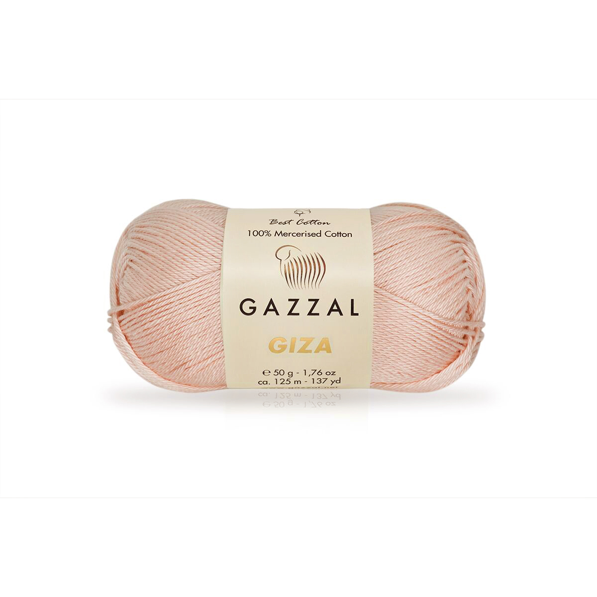 Cuộn Len Sợi Cotton Bóng Gazzal Giza