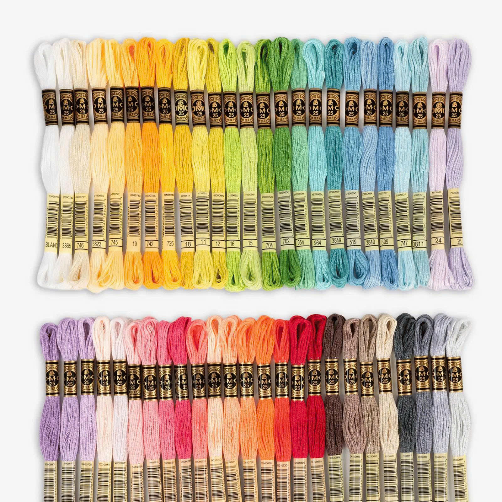 Set chỉ thêu 50 tép DMC Spring Palette Mouliné Spécial Thread Assortment