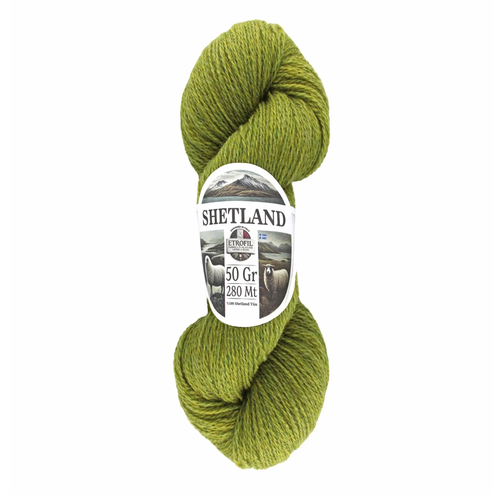 Cuộn len lông cừu Etrofil Shetland 