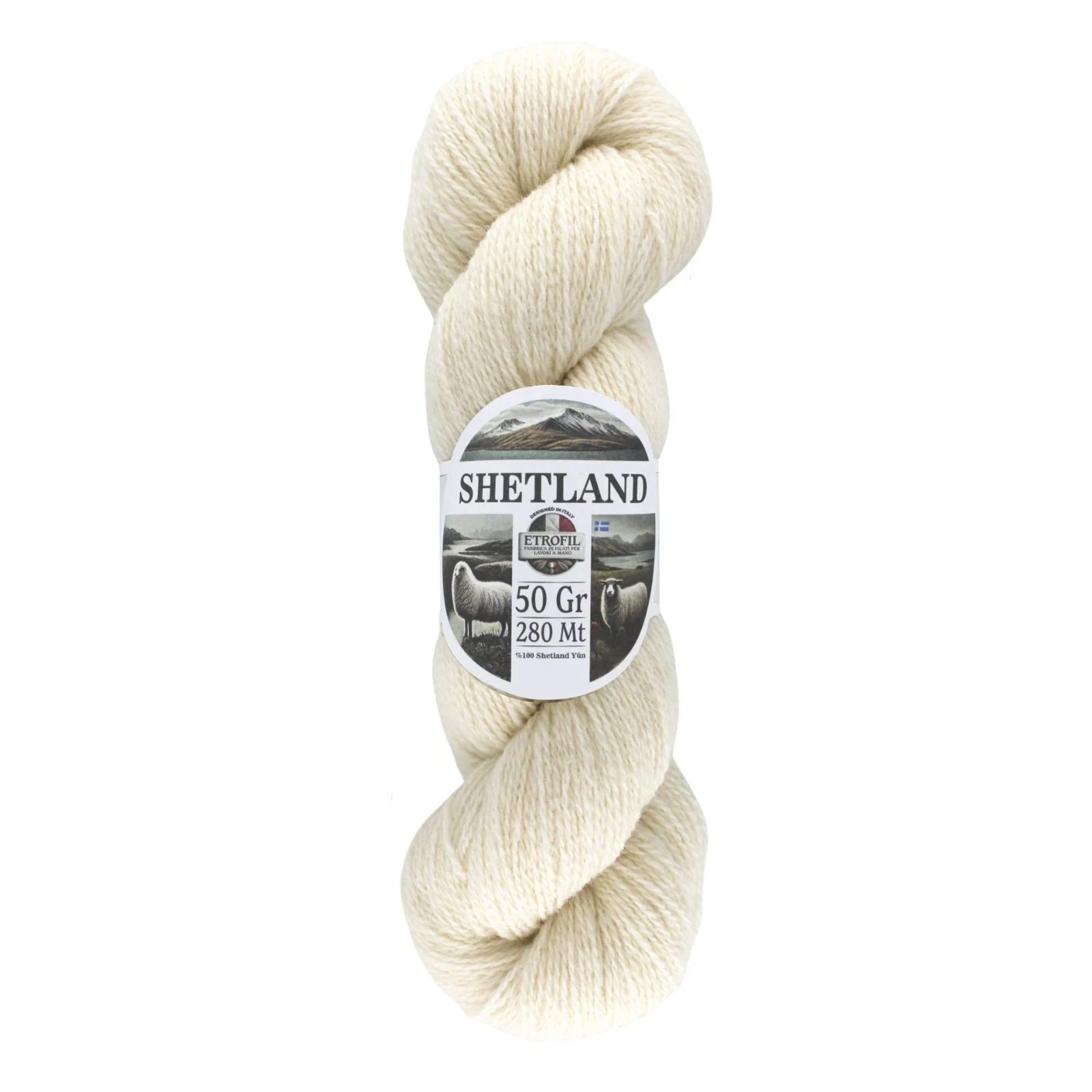 Cuộn len lông cừu Etrofil Shetland 