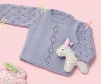 Mẫu hướng dẫn đan áo Sweater Baby