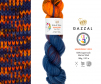 Cuộn len sợi lông cừu loang nhiều màu cầu vòng Gazzal Unicorn Yarn Wools Superwash Merino