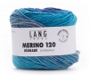 Cuộn Len Sợi Lông Cừu Nhiều Màu Yarn Wool Lang Merino 120 Dégradé