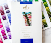 Bảng Màu Chỉ Thêu DMC Floss Color Card - REAL Thread Floss RARE - W100B