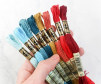 Set chỉ thêu DMC Embroidery Floss Color Palette - Vintage Tins
