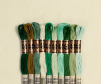 Set chỉ thêu Green Palette