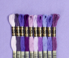 Set chỉ thêu DMC Purple Palette