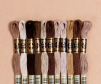 Set chỉ thêu DMC Brown Palette