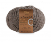 Cuộn len sợi lông cừu Merino pha lạc đà Alpaca màu tự nhiên không nhuộm Gazzal Baby Alpaca Pure Color