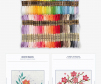 Set chỉ thêu 50 tép DMC Spring Palette Mouliné Spécial Thread Assortment