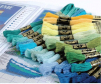 Set chỉ thêu DMC Mouliné Special Collector’s Blue Tin Embroidery Floss 117ZAM