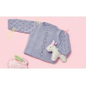 Mẫu hướng dẫn đan áo Sweater Baby