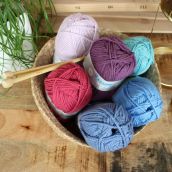 Cuộn len sợi đan tay AC , Acyrlic Yarn DMC Knitty 6