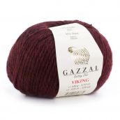 Cuộn len sợi siêu to lông cừu pha len acrylic Gazzal Viking
