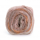Cuộn len sợi loang nhiều màu cotton pha lụa tơ tằm siêu mượt và mát dành cho mùa hè Lana Gatto Smoothie