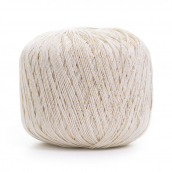 Cuộn len sợi cotton pha kim tuyến siêu mượt và lấp lánh Lana Gatto Cookie