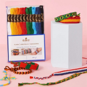 Set chỉ cotton làm vòng tay DMC Flags Mouliné Thread Assortment 117FPE24DRAP