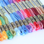 Set chỉ thêu màu loang DMC Multi Color