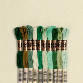 Set chỉ thêu Green Palette