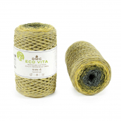 Cuộn sợi DMC COTON RECYCLE ECO VITA 4MM 4 PEL 250GR MULTI Art 386
