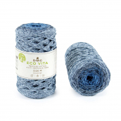 Cuộn sợi DMC COTON RECYCLE ECO VITA 4MM 4 PEL 250GR MULTI Art 386