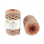 Cuộn sợi DMC COTON RECYCLE ECO VITA 4MM 4 PEL 250GR MULTI Art 386