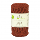 Cuộn sợi DMC COTON RECYCLE ECO VITA 4MM 4 PEL 250G COL U Art 385