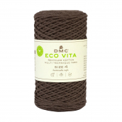 Cuộn sợi DMC COTON RECYCLE ECO VITA 4MM 4 PEL 250G COL U Art 385