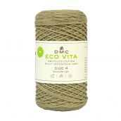 Cuộn sợi DMC COTON RECYCLE ECO VITA 4MM 4 PEL 250G COL U Art 385
