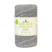 Cuộn sợi DMC COTON RECYCLE ECO VITA 4MM 4 PEL 250G COL U Art 385