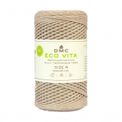 Cuộn sợi DMC COTON RECYCLE ECO VITA 4MM 4 PEL 250G COL U Art 385