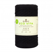 Cuộn sợi DMC COTON RECYCLE ECO VITA 4MM 4 PEL 250G COL U Art 385