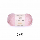Cuộn Len Sợi Cotton Bóng Gazzal Giza