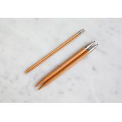 Bộ kim đan vòng thay dây bằng tre Seeknit Curve Koshitsu IC 15 cm / 6" First set / Seeknit Case 2 Off-white 60257