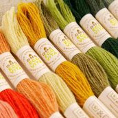  Set sợi len thêu DMC Eco Vita Naturally Dyed Wool Embroidery Thread - Starter Set